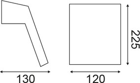 Аплика Градина LED Lawson