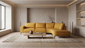 Ъглов диван горчица (десен ъгъл) Copenhagen – Scandic