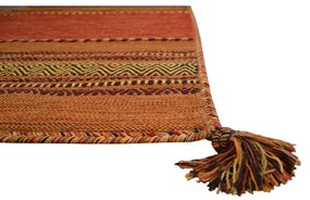 Оранжев памучен килим , 60 x 200 cm Antique Kilim - Webtappeti