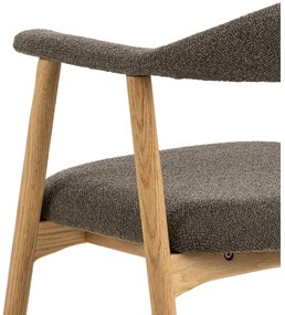 Кафяв трапезен стол Addi – Actona