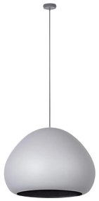 Полилей LAVA на кабел 1xE27/15W/230V сив/черен