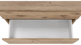 Шкаф за мивка от декор от дъб в естествен цвят 80x55 cm Wisla – Støraa