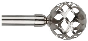 Метален разтегателен корниз 122 - 211 cm - Casa Selección