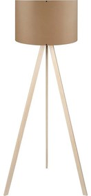 Подова лампа AYD 1xE27/40W/230V кафява/бежова