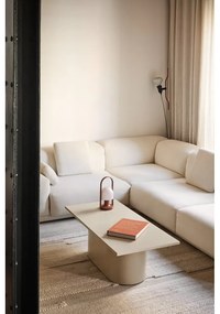 Кремава масичка за кафе 50x111 cm Totem – Teulat