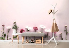 Самозалепващ фототапет – Композиция хризантеми
