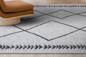 Килим (50 x 80) 22563A Фреска - Черно, Бяло Черно
Бяло