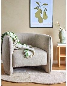 Бежово кресло Bacio – Bloomingville