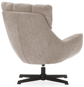 Кремаво кресло Odette – Marckeric