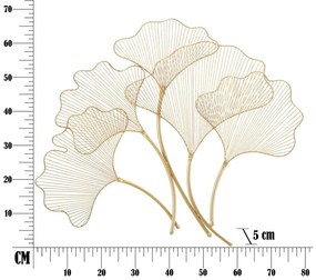 Метална декорация за стена 79x68 cm Leaf – Mauro Ferretti