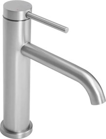 REA-B5324 - Смесител за умивалник CLIF 20,5 см, четкана неръждаема стомана