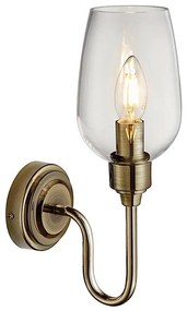 Endon 107792 - Аплик STOURTON 1xE14/6W/230V месинг