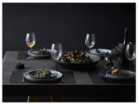 Черна десертна глинена чиния ø 21 cm Gastro Grey/Grey – Bitz