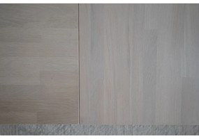 Матово лакиран дъбов плот за трапезарна маса Brooklyn - Rowico