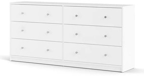 Бял скрин , 143 x 68 cm May - Tvilum