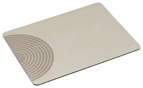 Бежова гумена тавичка за оттичане за съдовете 40x30 cm Dima – Wenko