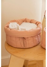 Светлорозови текстилни детски кутии за съхранение в комплект от 2 бр. ø 30x20 cm Bambie Vintage Nude – Lorena Canals