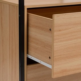 Отворен гардероб в естествен цвят 60x190x48 cm Armarios – Casa Selección