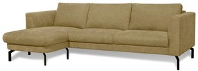 Ъглов диван в цвят горчица (ляв ъгъл) Gomero – Scandic
