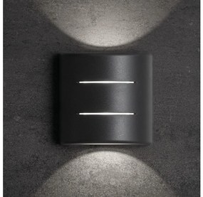 Kanlux 39184 - LED външен стенен осветител REFAZI LED/6W/230V IP54 антрацит