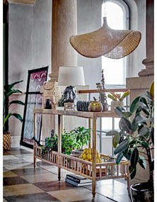 Кафява ръчно изработена керамична ваза Reina - Bloomingville