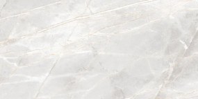 Mexen Cressida White полиран порцеланова плочка, ректифицирана G1, подова и стенна плочка 120 x 60 см, гланц - TL135-120-060-01