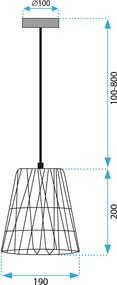 Плафон APP1318-1CP