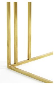 Странична масичка с плот от имитация на мрамор 31x41 cm Roshan – Light &amp; Living