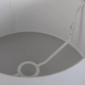 Абажур от лен кафяв 25/16