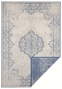 Синьо-кремав килим на открито , 80 x 150 cm Cebu - NORTHRUGS