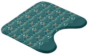 Килим за баня WC в петролен цвят 45x45 cm Imperia – douceur d'intérieur