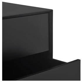 Черно шкафче 120x140x45 cm Platt – Teulat