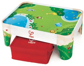 Детска дървена маса за игра, Hape, Железопътен транспорт