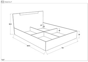 Спалня 160/200 Катерина