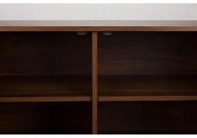 Кафяв скрин от декор от орех 110x74x40 cm Stripes – White Label