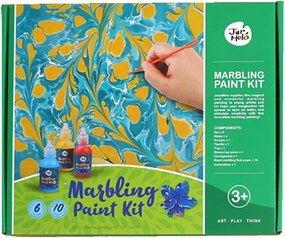 Jarmelo - Комплект за рисуване Мраморни картини 6 боички