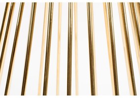 Кръгла маса за хранене със стъклен плот ø 104 cm Floris - White Label