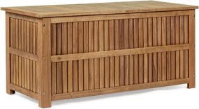 Дървена градинска кутия за съхранение в естествен цвят Noemi – Bizzotto