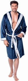Мъжки халат Comfort Navy