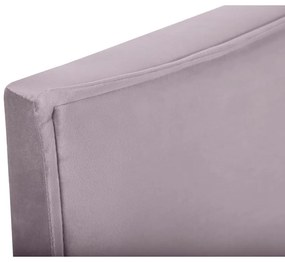 Светлорозова табла за легло 140x120 cm Natalia – Milo Casa