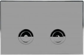 Двоен бутон ICC 097AG GRAY - СИВ МАТ БУТОН