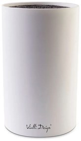 Универсален бял блок за ножове - Vialli Design