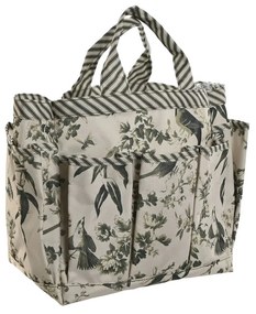 Поставки за инструменти Home ESPRIT Градина Кошница Зелен Бежов 47 x 18 x 27 cm