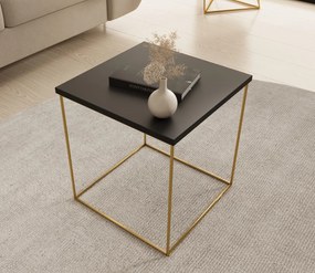 Странична маса Dente mini-Черно - златисто