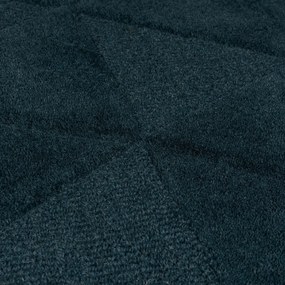 Тюркоазен ръчно изработен вълнен килим 160x230 cm Shard Teal – Flair Rugs
