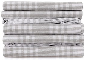 Комплект кърпи за миене (10 броя), цвят Сив и бял