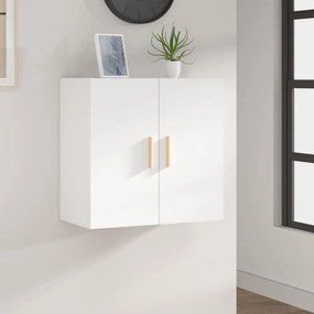 812888 vidaXL Стенен шкаф, бял, 60x30x60 см, инженерно дърво