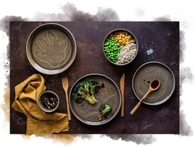 Bonna - Порцеланова чиния с борд 25см-PRINTS-(TRAPRN 25DZ)