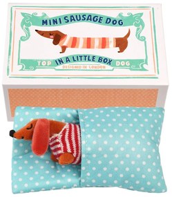 Плюшена играчка Mini Sausage Dog in a Little Box – Rex London