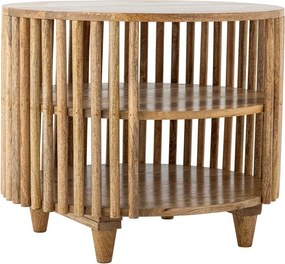 Кръгла масичка за кафе от масивно манго в естествен цвят ø 60 cm Sali – Bloomingville